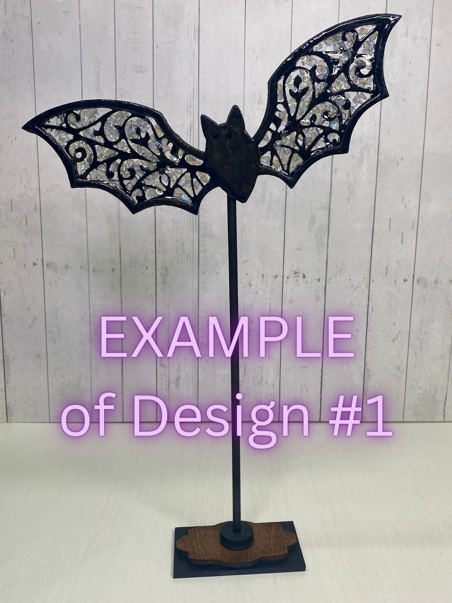 Flying Bats Wood Cutouts