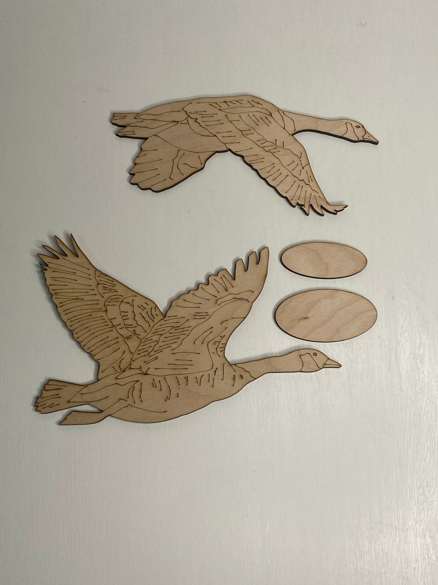 Canada Geese Wood Cutout