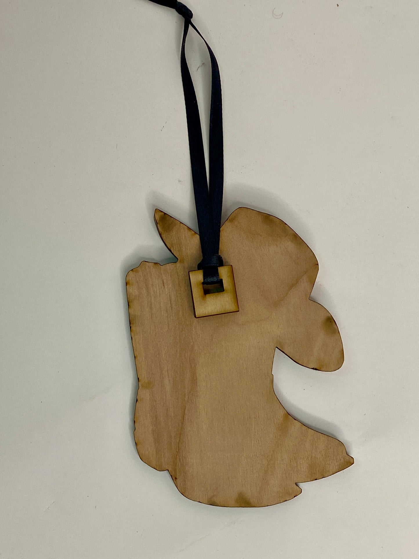 Cowboy Boots and Hat Ornament Wood Cutout - Set of 2