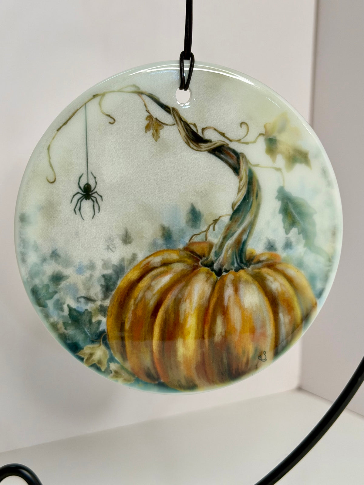The Smallest Visitor Ceramic Art Ornament