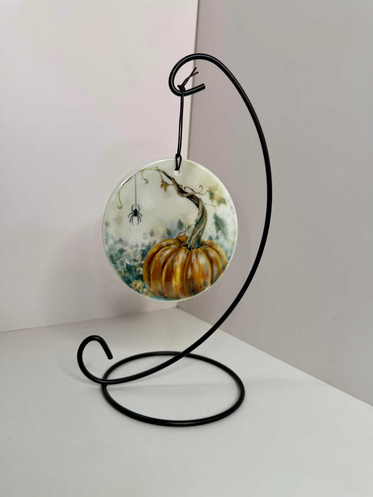 The Smallest Visitor Ceramic Art Ornament