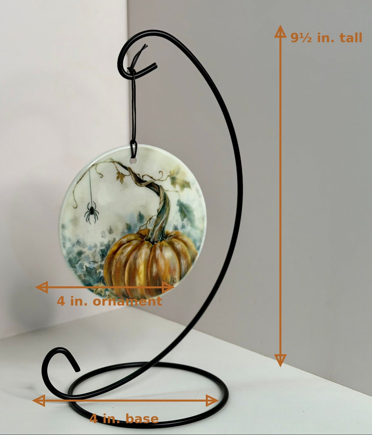 The Smallest Visitor Ceramic Art Ornament